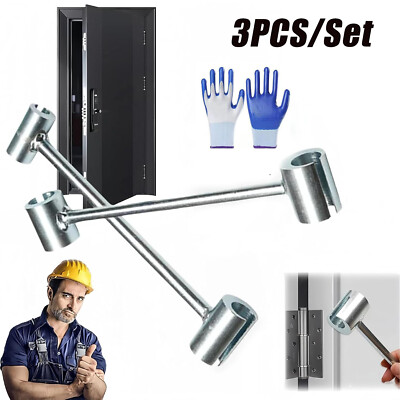 Door Hinge Adjustment Tool Glove Kit Door Hinges Gap Adjusting Repair Wrench Set