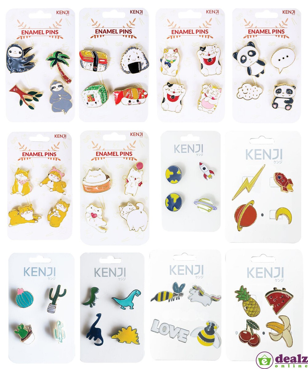 Kenji Enamel Metal Pins Badges Cartoon Character Kawaii Gift | eBay UK