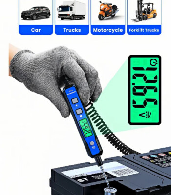 2025 Car Voltage Circuit Probe Tester Automotive DC Voltage 0-100 V Resistance