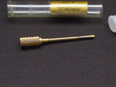 E.C MOORE GT 83E Dental Carbide Lab Bur BGT-83E-S Titanium Nitrite Coated