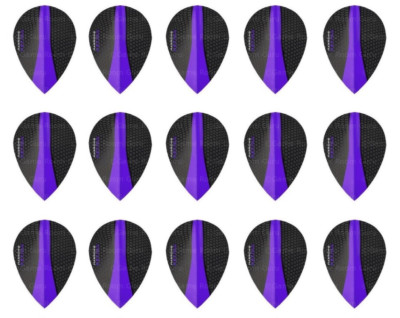 5 Sets Harrows Retina 100 Micron Pear Dart Flights - Ships w/ Tracking - Purple