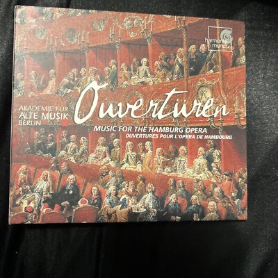 BERLIN AKADEMIE FUR ALTE MUSIK - Overturen: Overtures From The Hamburg Opera Cd