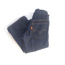 1970s LEVIS BIG E Orange Tab Kids Vintage Bell Bottoms