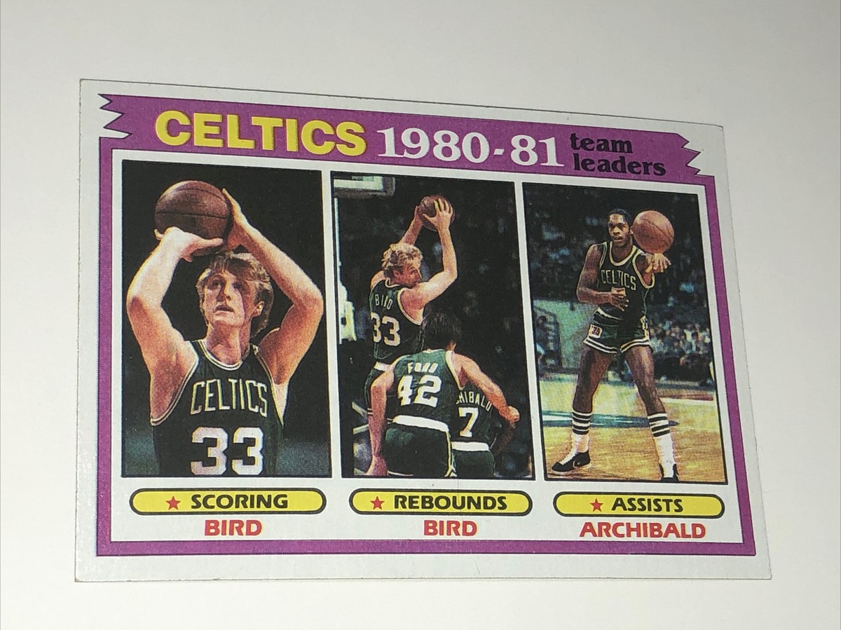 NBAカード topps 81 82 コンプリートLarry Bird RC