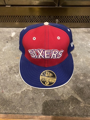 Era 76ers Sixers Mens Fitted Hat Sz 