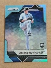 Jordan Montgomery 2017 Panini Chronicles Light Blue Prizm 079/299