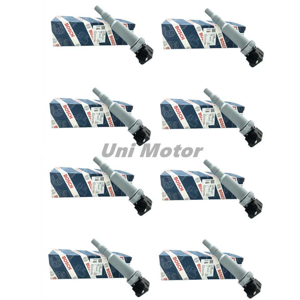 12138616153 for BMW 550i 650i 750i X5 X6 M6 4.4L 8 pcs OEM Bosch Ignition Coils - Image 2 of 4