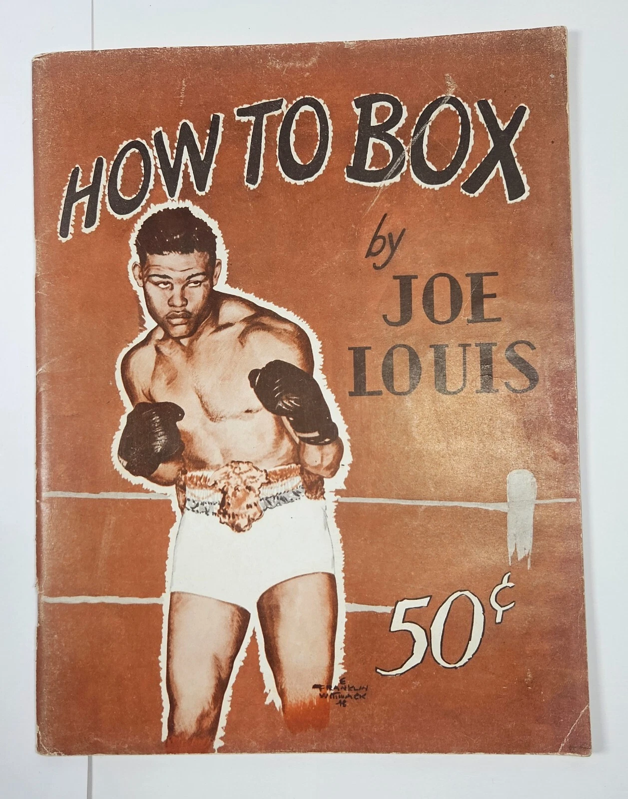 1948 Joe Louis How to Box Book David McKay Company IBHOF The Brown Bomber Boxing - 画像1/21
