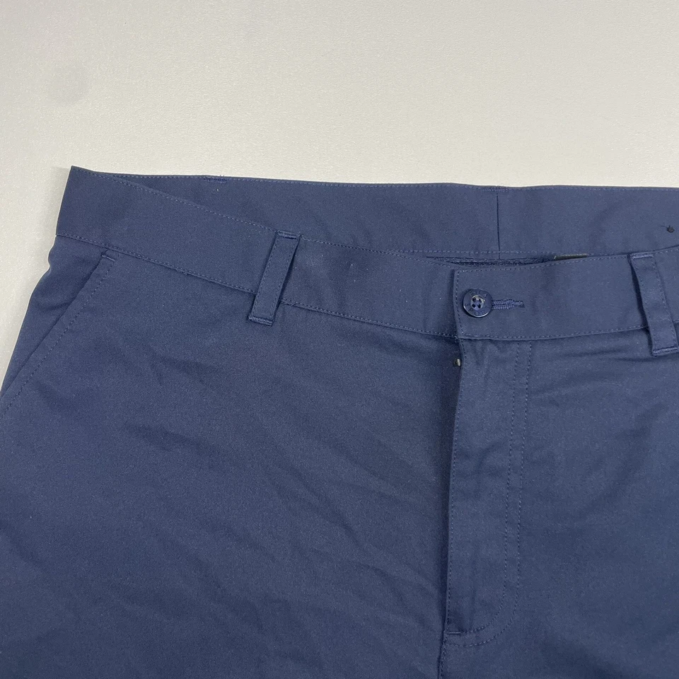 Fila Pants Men’s 36x33 Navy Blue Performance Golf Chino Side Zip Cargo - Image 3 of 4