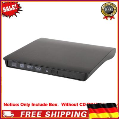 USB 3.0 SATA Externes DVD CD-ROM RW-Player Gehäuse für optisches Laufwerk (Schwa