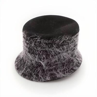 Daniel Meucci Wool,weaved brown,black,square pattern,Fedora Woman main image 4