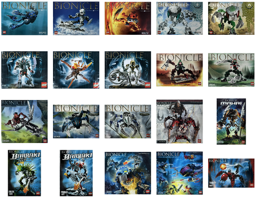 LEGO BIONICLE - Various Instruction Booklets User Guide / Manual To Choose From.