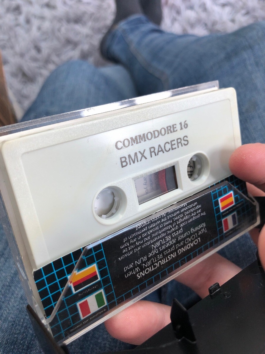 COMMODORE C16 PLUS 4 BMX RACERS