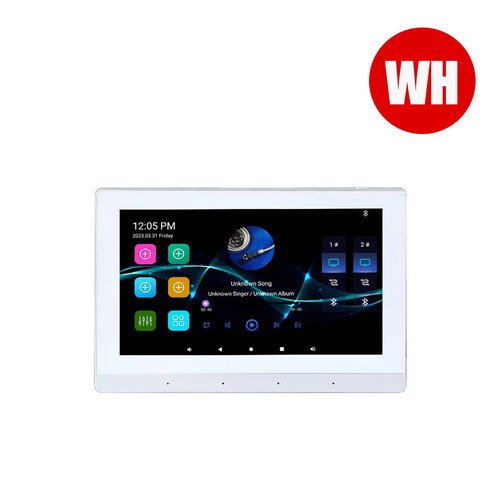 Touchscreen in Wand Verstärker 7" Stereo Audio Hintergrund Musik Bluetooth & WLAN - Bild 20 von 20