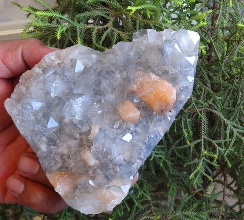 Apophyllite Stilbite On Chalcedony Crystals Rock Minerals Specimen BO=3 - Picture 5 of 6