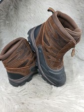 GH BASS CO. Cliff Brown Suede Zip Up Boots Size 10