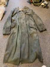 WWII GERMAN M42 1942 INFANTRY EM NCO COMBAT FIELD OVERCOAT GREATCOAT-XLARGE 48R