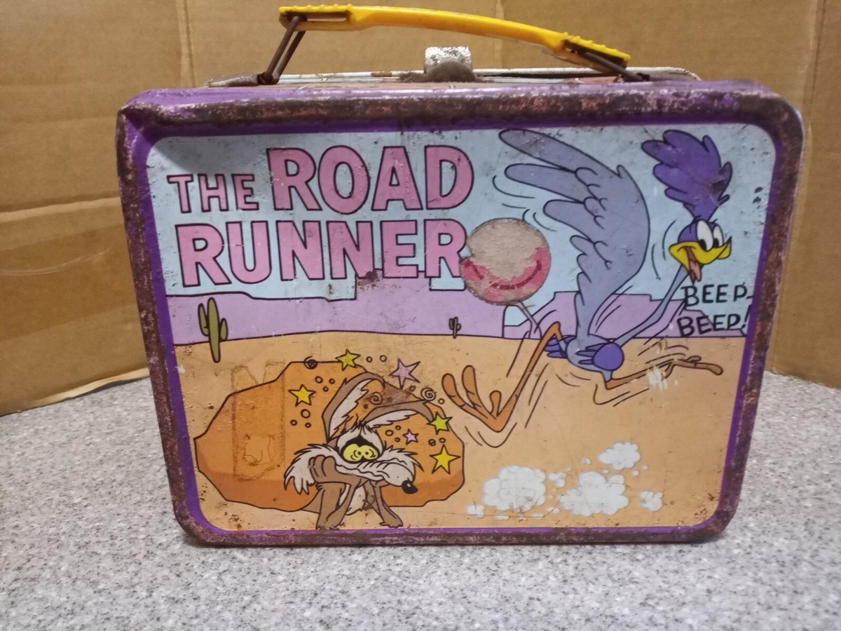 VINTAGE 1970 THE ROAD RUNNER LUNCHBOX | eBay