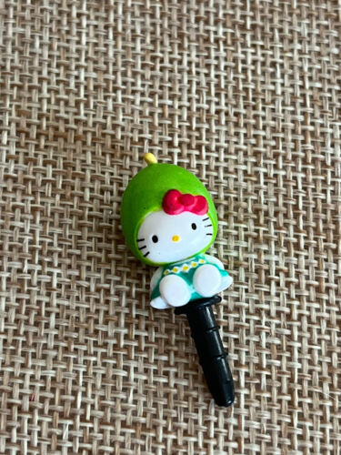 Hello Kitty Green Fruit/Veggie Mango Cell phone Anti Dust Plug  - Picture 1 of 4