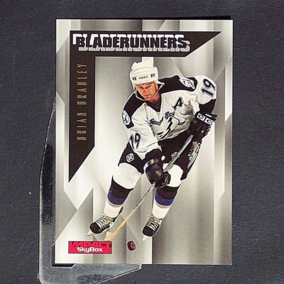 BRIAN BRADLEY 1996/97 Skybox  Bladerunners #1 of 25  Tampa Bay Lightning