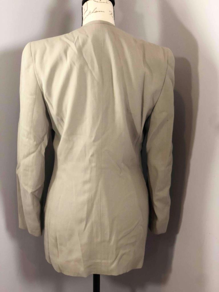 GIORGIO ARMANI A Milano Borgonuovo 21 Light Green Wool Women's