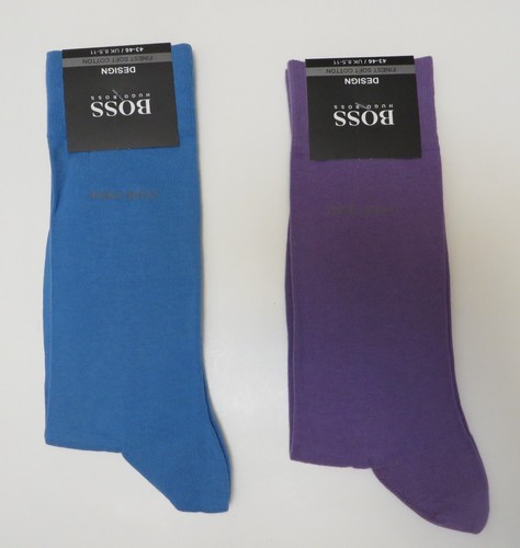 Calcetín Hugo BOSS Clásico Crew Para Hombre Talla 7 - 13 Algodón Suave Paquete de 2 Diseño - Imagen 59 de 150