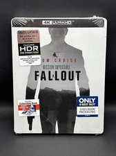 Mission Impossible Fallout - 4K UHD/Blu-Ray Limited Editon Steelbook *NEW*