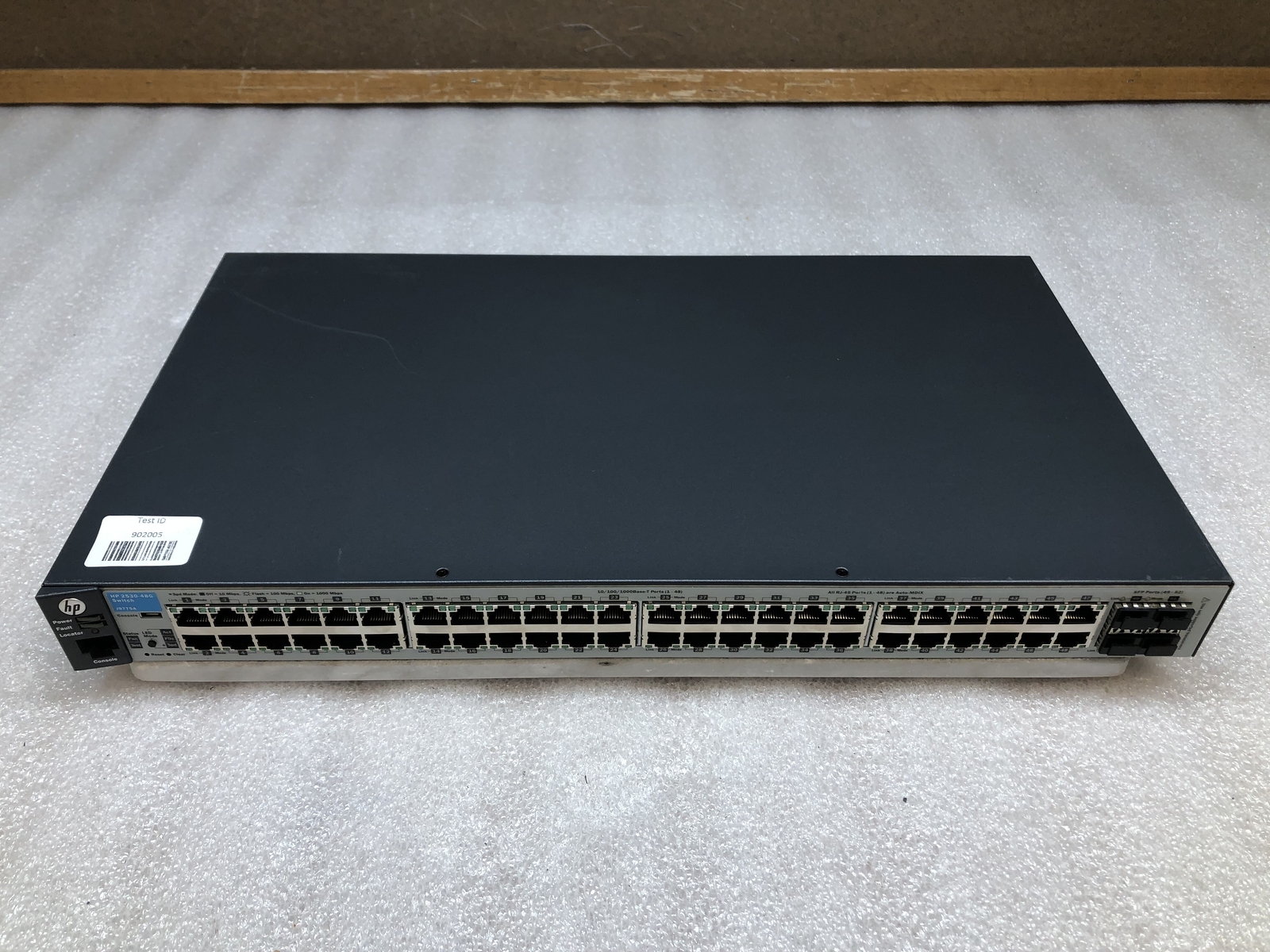 HP Enterprise 2530-48G 48-Port Gigabit Ethernet 4xSFP Network Switch J9775A