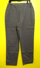 NEW DENIM  COMPANY PANTS A53351 GRAY XL STRETCH  