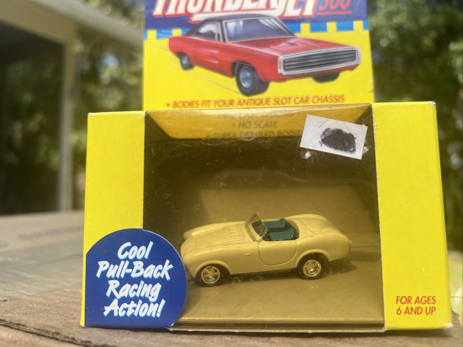 Johnny Lightning Pull Back Cobra White, AFX Auto World Tjet Slot Car Body eBay