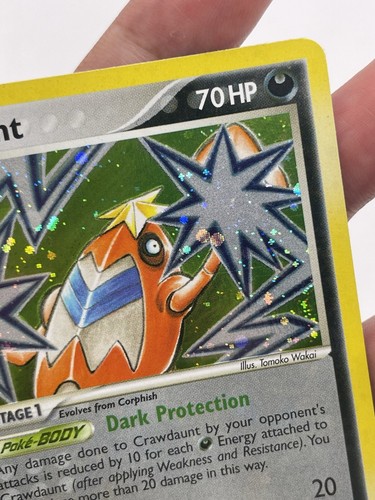 Crawdaunt 6/107 Holo 2005 EX Deoxys NEAR MINT Pokemon TCG NM - Picture 3 of 12