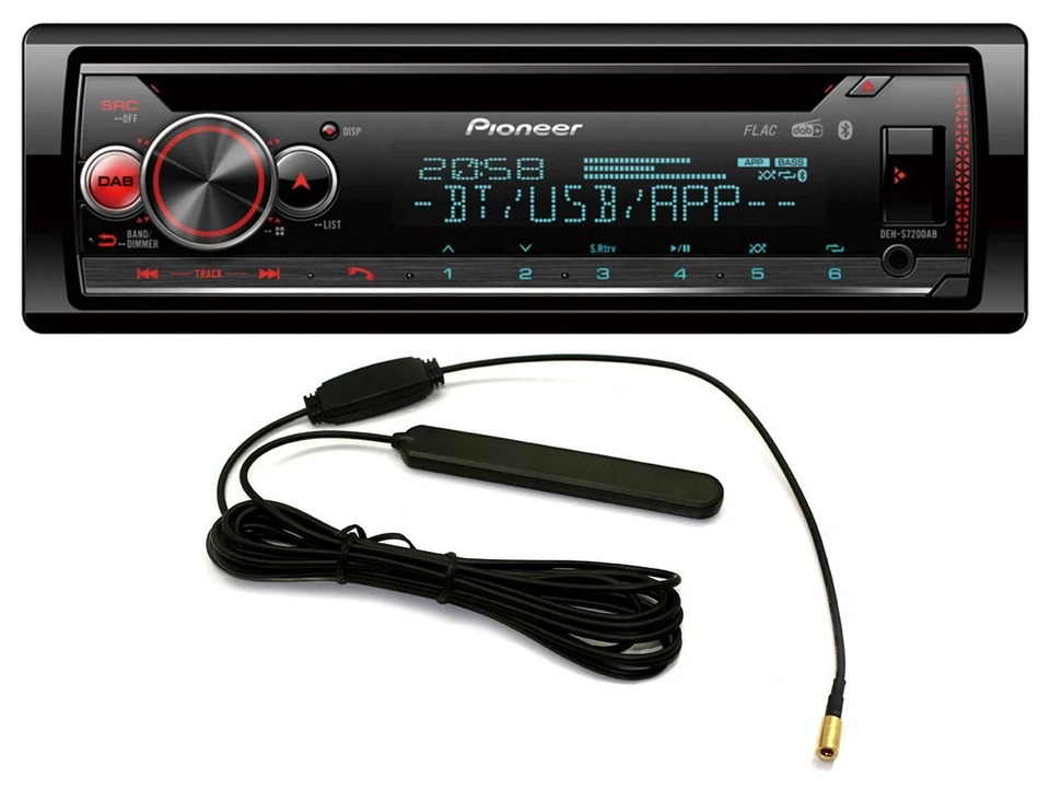 Pioneer USB DAB Lenkrad Bluetooth CD Autoradio für Chrysler Dofge RAM ab 2002 - Bild 2 von 4