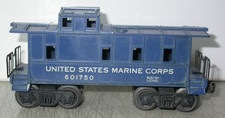 Postwar Lionel O 027 6017-50 United States Marine Corps SP-Type Caboose 601750