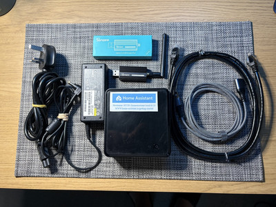 Home Assistant Complete Starter Kit NUC Intel i3 8GB RAM 120GB SSD MATTER Zigbee