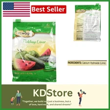 Pickling Lime for Cucumber, Watermelon Rind, Green Tomato, 3 Pack Kosher