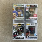 New ListingFunko POP! Lot of 4 - Emporio Ivankov 1906,Strange 1011,Joker King 416,Mando 415