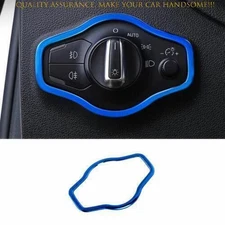 For Audi Q5 SQ5 2009-2017 Blue Titanium Driver's Side Dash Control Frame Trim