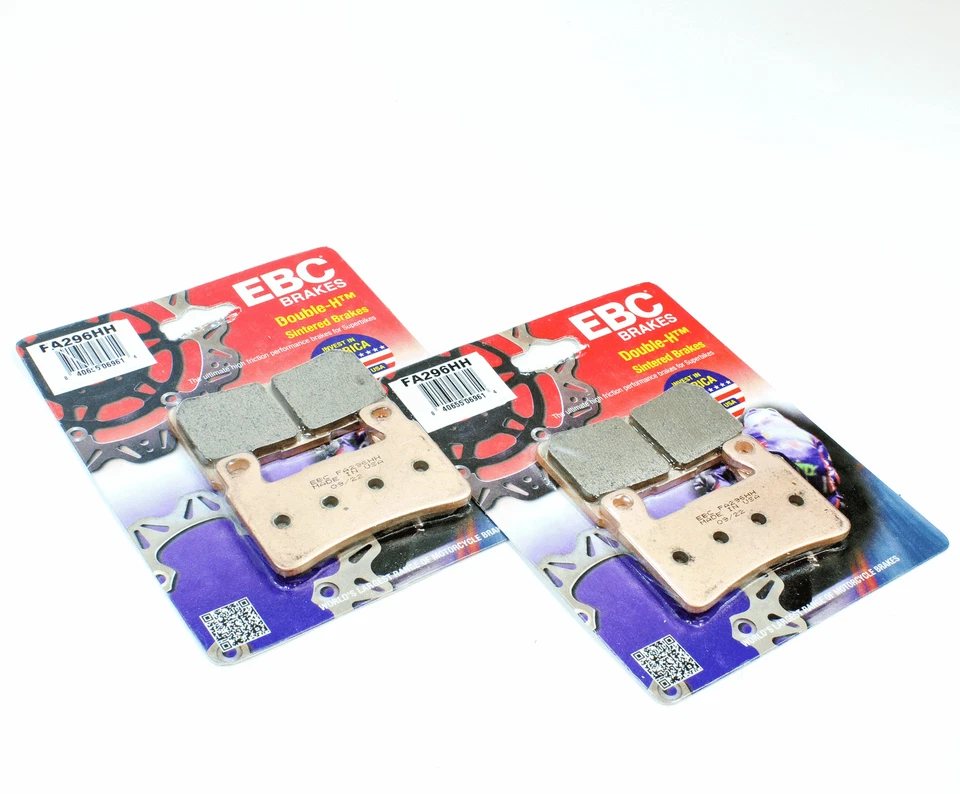 EBC HH Sintered Brake Pad Set for 1999-06 Honda CBR 600 F4 F4i SPORT Front 2 Pr - Image 2 of 2