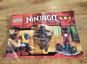 LEGO NINJAGO: Ninja Training Outpost (2516) -- 100% Complete with Minifigure!