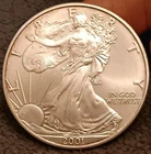 2001 Silver Eagle 1 OZ. .999 BU American Coin #43