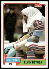 1981 Topps #272 Elvin Bethea Houston Oilers NM+