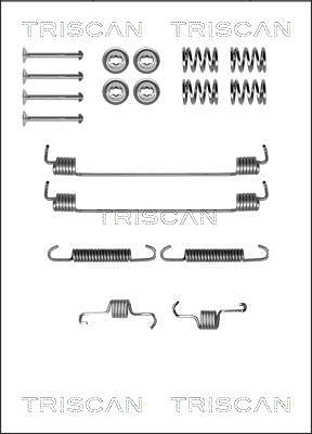Triscan ZubehöRsatz, Bremsbacken Hinterachse U.A. FüR Dacia, Lancia, Renault-image