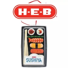 H-E-B Sushiya Bento Box Ornament Brand Shop Texas Viral TikTok Holiday Sushi HEB