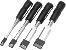 Performance Tool 1924 4 Piece Wood Chisel Set