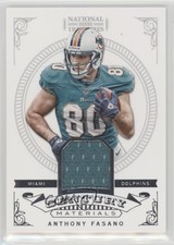 2012 Panini National Treasures Century Materials 51/99 Anthony Fasano #74 5x8