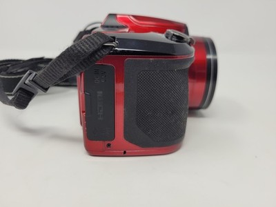 Nikon COOLPIX L840 Red Digital Camera Broken LCD for PARTS or
