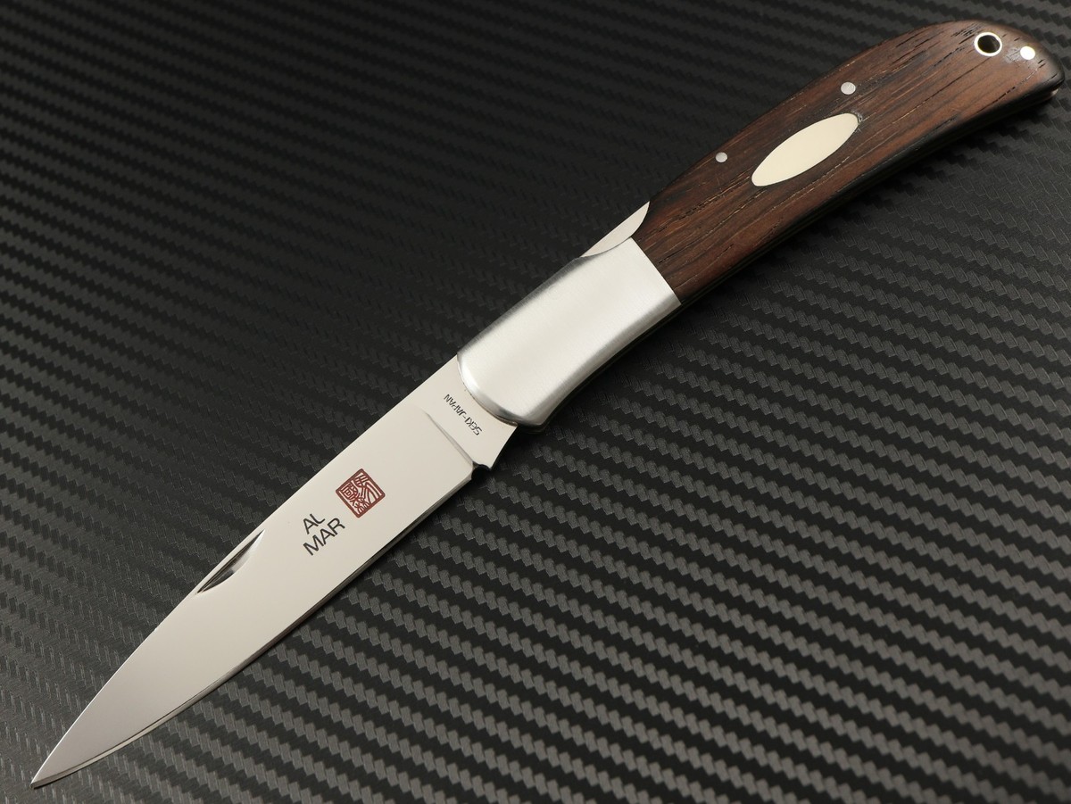 AL MAR EAGLE 1005 RS-30/ROSEWOOD Vintage Seki Japan Folding Knife