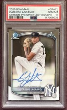 Carlos Lagrange Bowman Chrome 2025 Auto