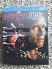 The Running Man Blu ray 3D w/Lenticular Slipcover