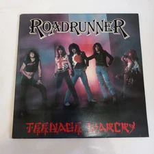 ROADRUNNER TEENAGE WARCRY 1983 A.C.M.E. RECORDS RR 1545